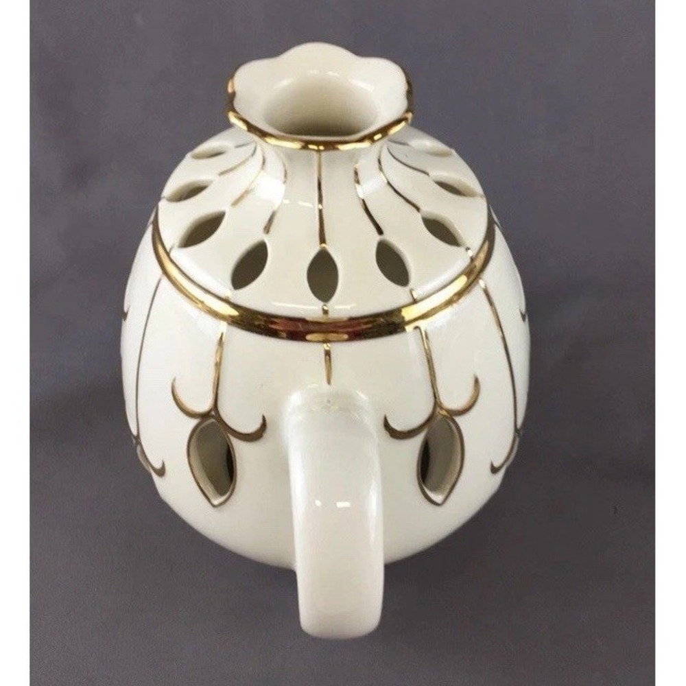 Partylite Tea for Two‎ Votive Candle Holder Teapot w/Matching Cup & Saucer Sets - Picture 6 of 10
